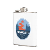 Pere Marquette Wild en de Schilderachtig rivier Heupfles (Links)