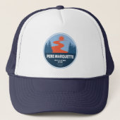 Pere Marquette Wild en de Schilderachtig rivier Trucker Pet (Voorkant)