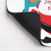 Père Noël et Manchot Santa Claus Tapis de souris Muismat (Hoek)