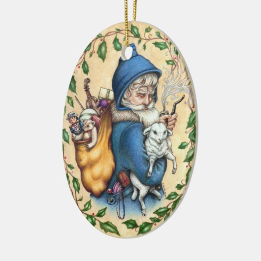 Pere Noel FATHER CHRISTMAS ORNAMENT (Links)