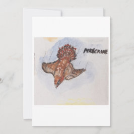 Peregrin Falcon Greeting Card Kaart