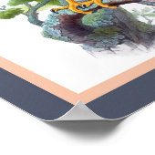 "Peregrine Falcon" 1860s Afdrukken Poster (Hoek)