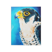 Peregrine Falcon Art Notitieblok (Linkerzijde)