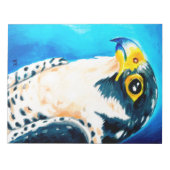 Peregrine Falcon Art Notitieblok (Voorkant)