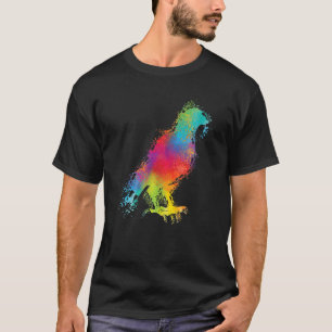 Peregrine Falcon Bird eend hawk Birdwatcher T-shirt