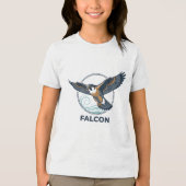 Peregrine falcon   Boys' T-Shirts (Voorkant)