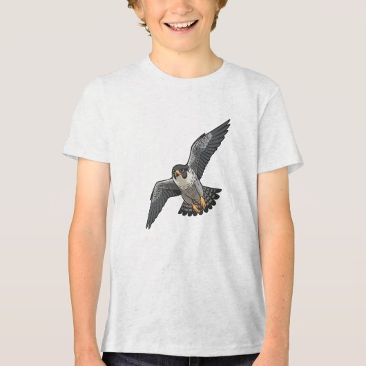 Peregrine falcon Boys' T-Shirts (Voorkant)