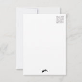 Peregrine Falcon Briefkaart-stijl Note Kaart Notitiekaartje (Achterkant)