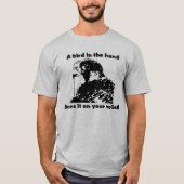 Peregrine Falcon Falconry T shirt (Voorkant)