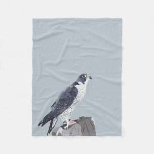 Peregrine Falcon Fleece Blanket Deken