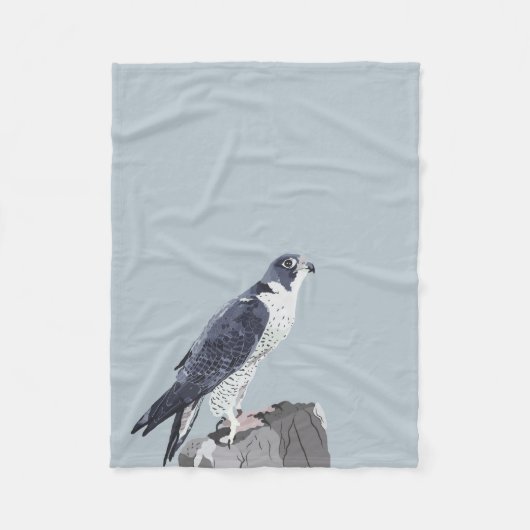 Peregrine Falcon Fleece Blanket Deken (Voorkant)