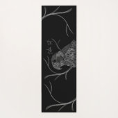 Peregrine Falcon in boomtakken met handschrift Yogamat (Achterkant)