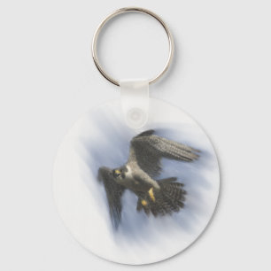 Peregrine Falcon in Flight Sleutelhanger