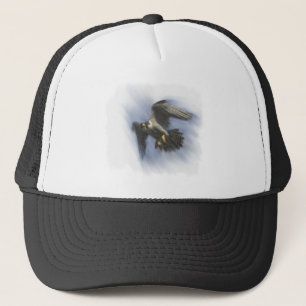 Peregrine Falcon in Flight Trucker Pet