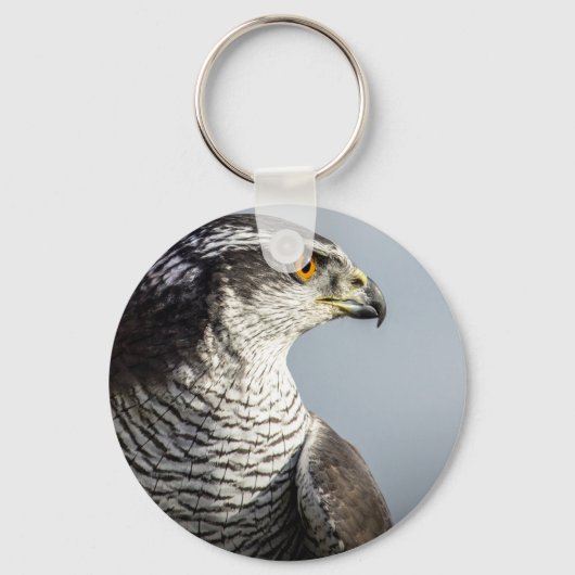 Peregrine Falcon Keyring Sleutelhanger (Voorkant)