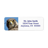 Peregrine Falcon Label (Voorkant)