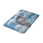 Peregrine Falcon langs de Hudson rivier Badmat (Gekanteld)