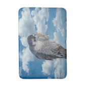 Peregrine Falcon langs de Hudson rivier Badmat (Voorkant Verticaal)