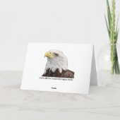 Peregrine Falcon langs de Hudson rivier Kaart (Achterkant)