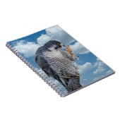 Peregrine Falcon langs de Hudson rivier Notitieboek (Rechterzijde)