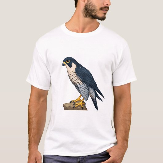 Peregrine falcon  Men's T-Shirts (Voorkant)