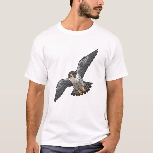 Peregrine falcon  Men's T-Shirts (Voorkant)