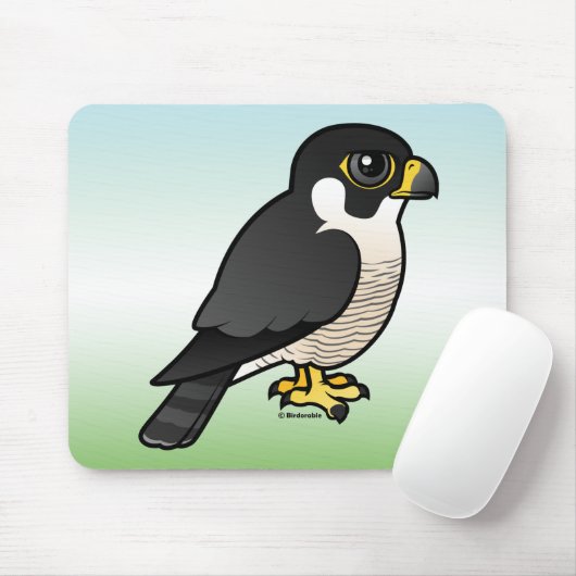 Peregrine Falcon Muismat (Met muis)