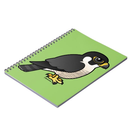 Peregrine Falcon Notitieboek (Linkerzijde)