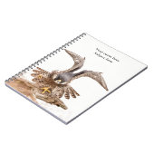 Peregrine Falcon Notitieboek (Linkerzijde)