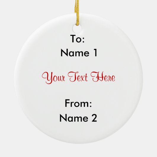 Peregrine Falcon Ornament (Achterkant)