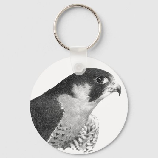 Peregrine Falcon-Pencil Sleutelhanger (Voorkant)
