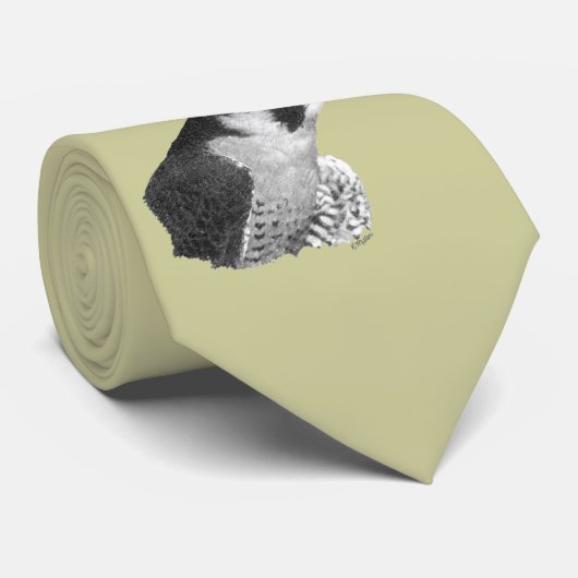 Peregrine Falcon-Pencil Stropdas (Opgerold)