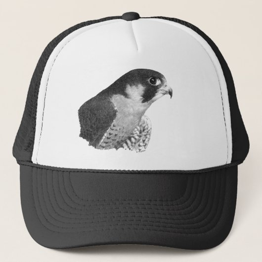 Peregrine Falcon-Pencil Trucker Pet (Voorkant)