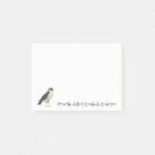 Peregrine Falcon Personalize Post-it Notes (Voorkant)