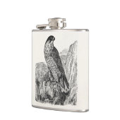  peregrine Falcon Personalized Retro Birds Heupfles (Links)