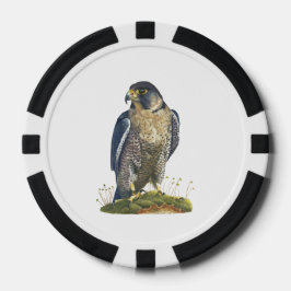 Peregrine Falcon Poker Chips