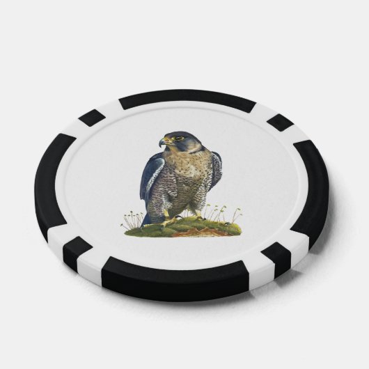 Peregrine Falcon Poker Chips (Enkel)