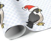 Peregrine Falcon Santa Cadeaupapier (Rol Hoek)