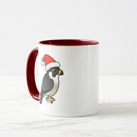 Peregrine Falcon Santa Mok (Voorkant links)
