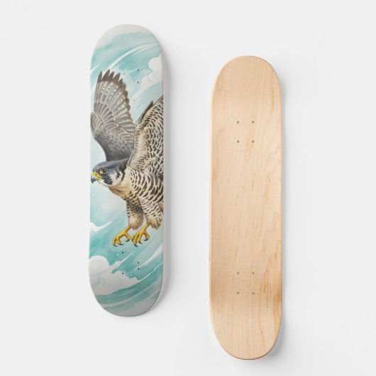 Peregrine falcon Skateboard (Voorkant)