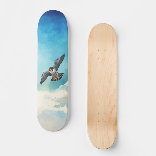 Peregrine falcon  Skateboard (Voorkant)