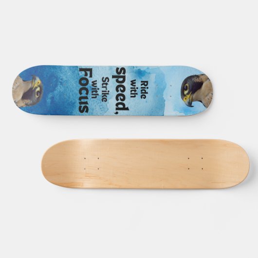Peregrine falcon  Skateboard (Horizontaal)