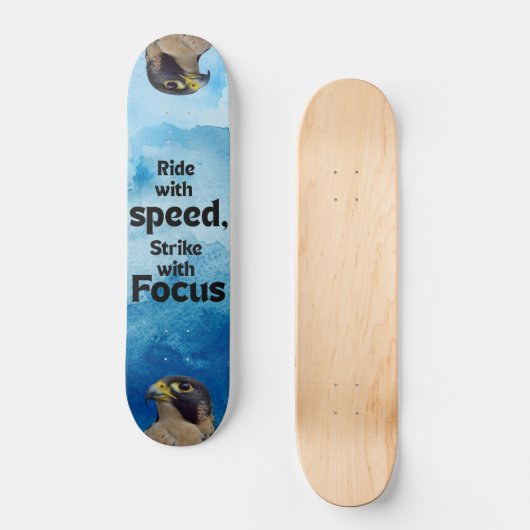 Peregrine falcon  Skateboard (Voorkant)