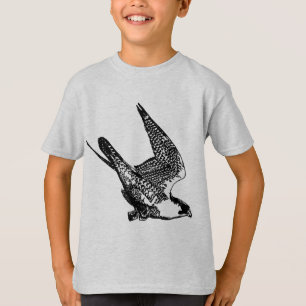 Peregrine Falcon Sketch T-shirt