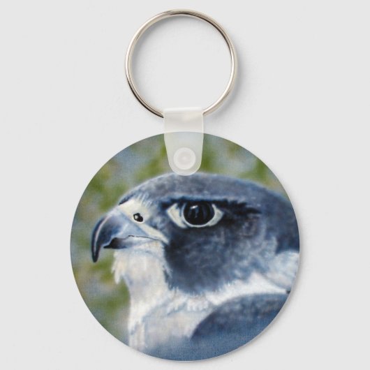 Peregrine Falcon Sleutelhanger (Voorkant)