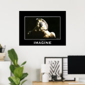 PEREGRINE FALCON Stel je Motivatie Poster voor (Thuiskantoor)