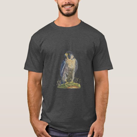 Peregrine falcon t-shirt (Voorkant)