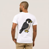 Peregrine Falcon T-shirt (Achterkant volledig)