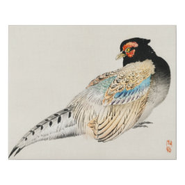 Peregrine falcon van Kōno Bairei Imitatie Canvas Print