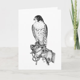 Peregrine Falcon Verjaardag Kaart